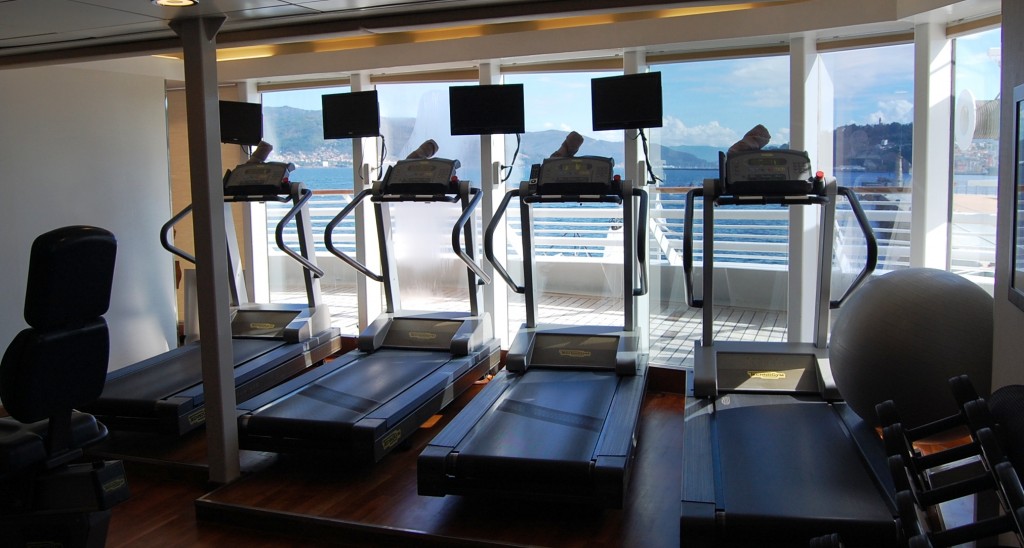 fitness center a bordo del SeaDream Yacht Club