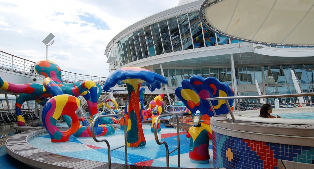 Oasis of the Seas en fotos: Aquapark