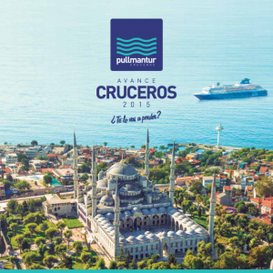 Pullmantur: uno de los 5 imprescindibles catálogos de cruceros 