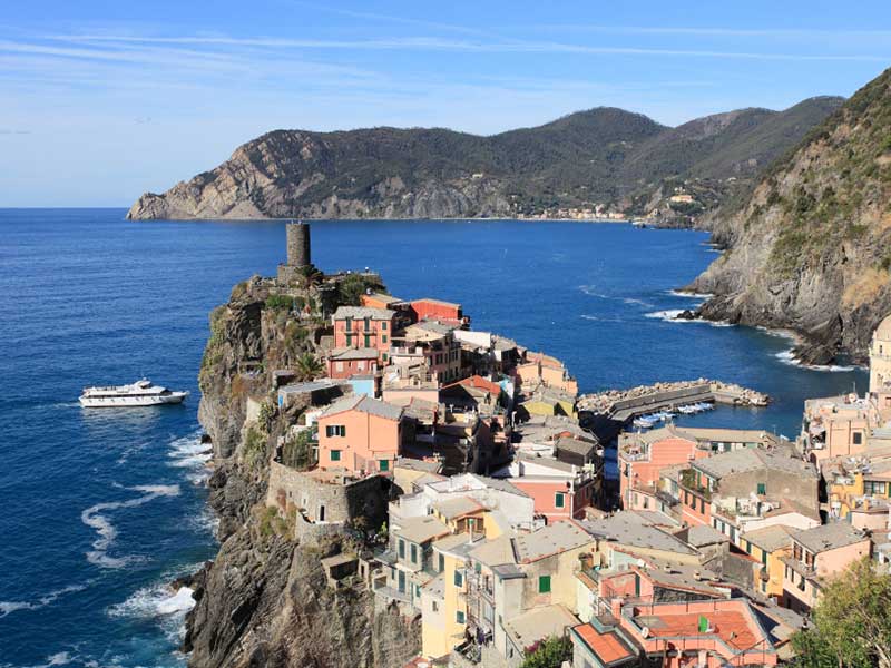 Vista de Cinque Terre. Foto web Italia.it