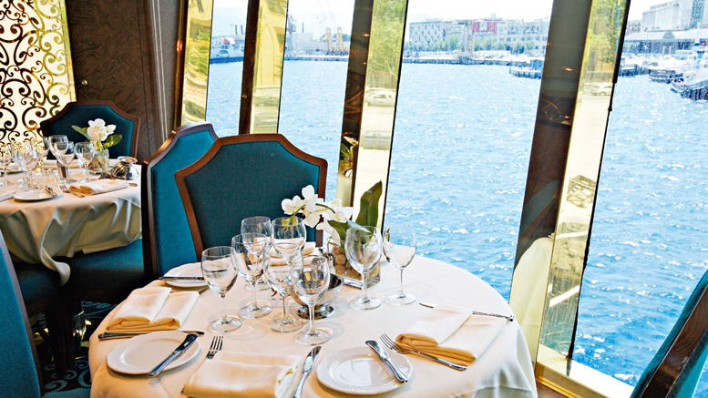 Restaurante a bordo del MSC Splendida. Foto web MSC Cruceros.