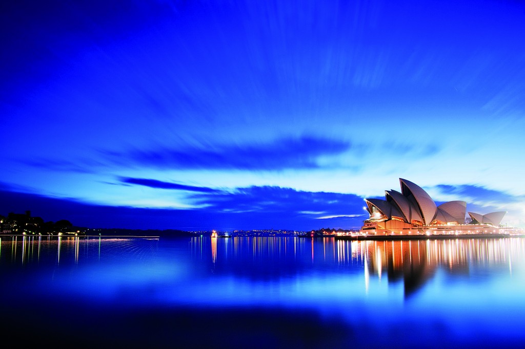 Vista de Sydney, escala de la vuelta al mundo en crucero