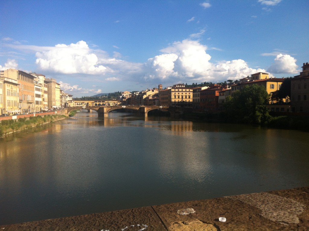 Vista de Florencia, la capital de la Toscana,  Escala de crucero en Livorno