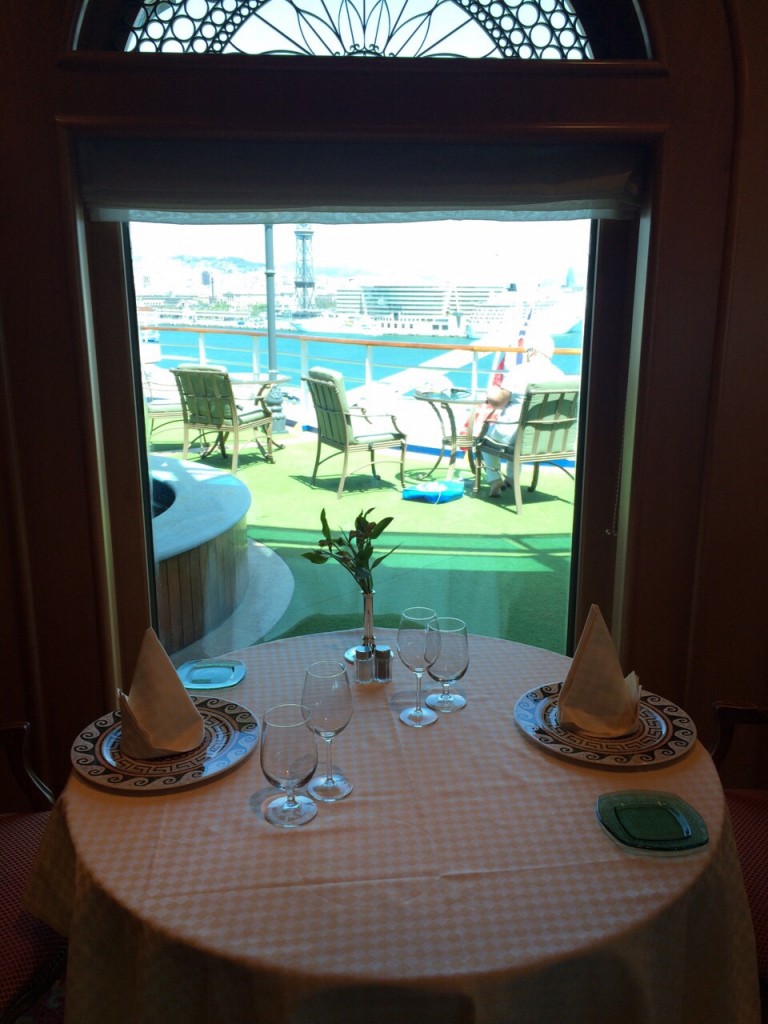 El Emerald Princess de Princess Cruises destaca por su variedad culinaria a bordo