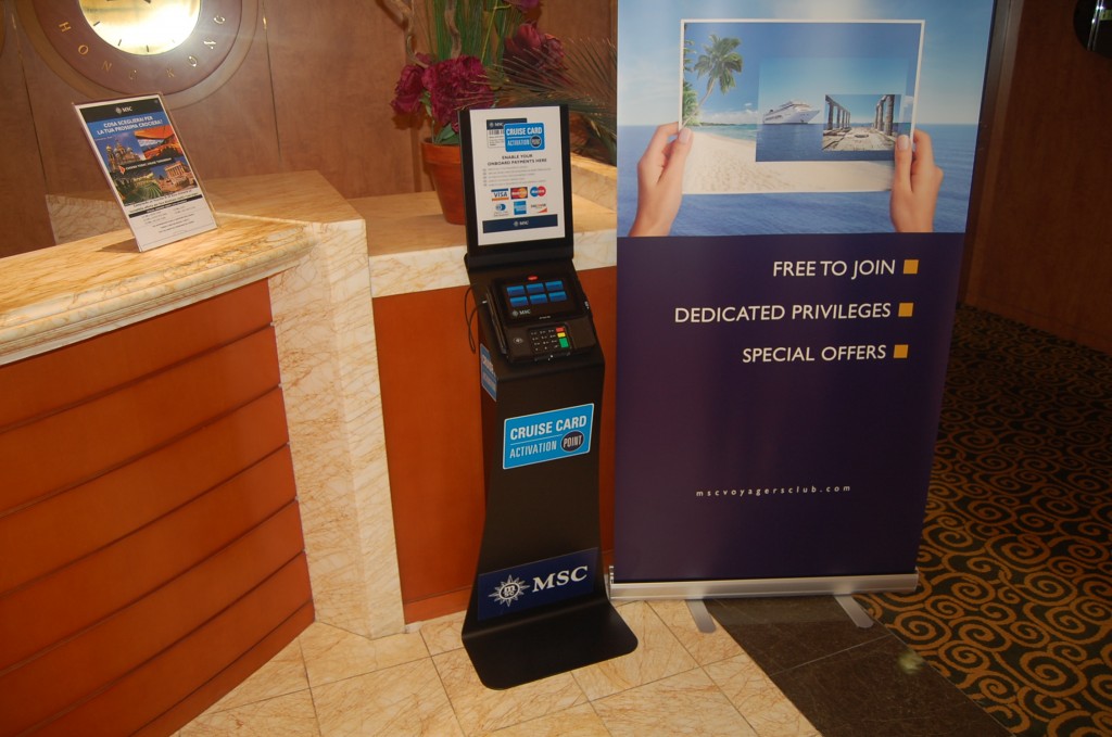 Cruise Card es el nuevo sistema de pago disponible en los barcos de MSC Cruceros