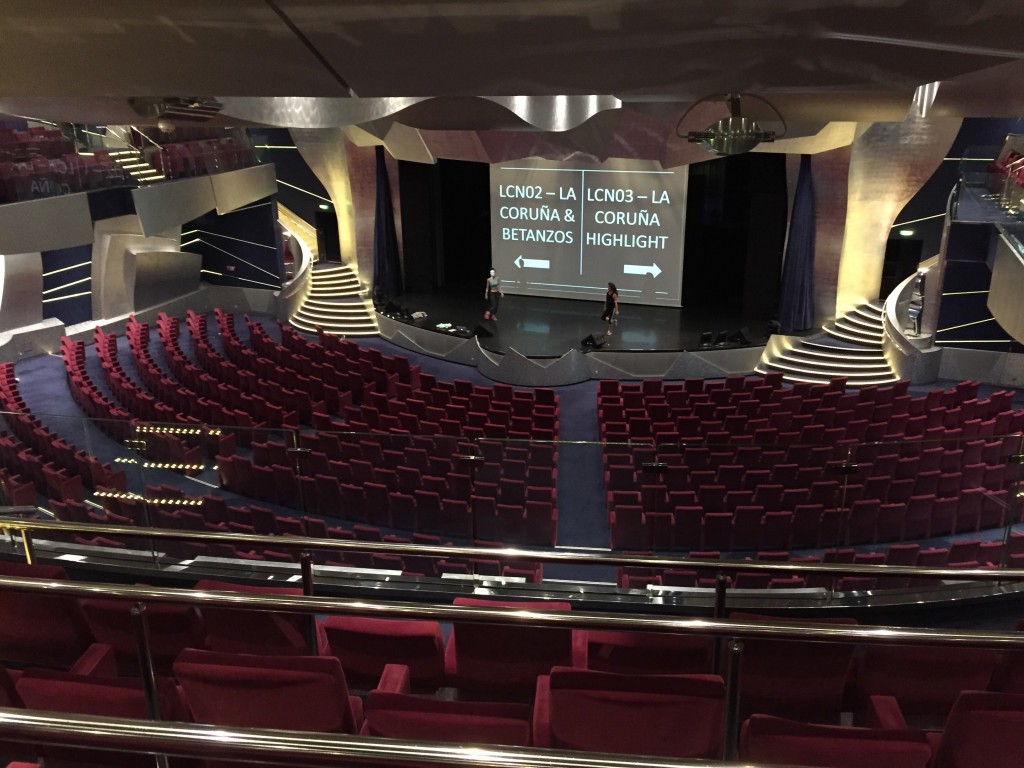 Teatro a bordo del MSC Splendida de MSC Cruceros