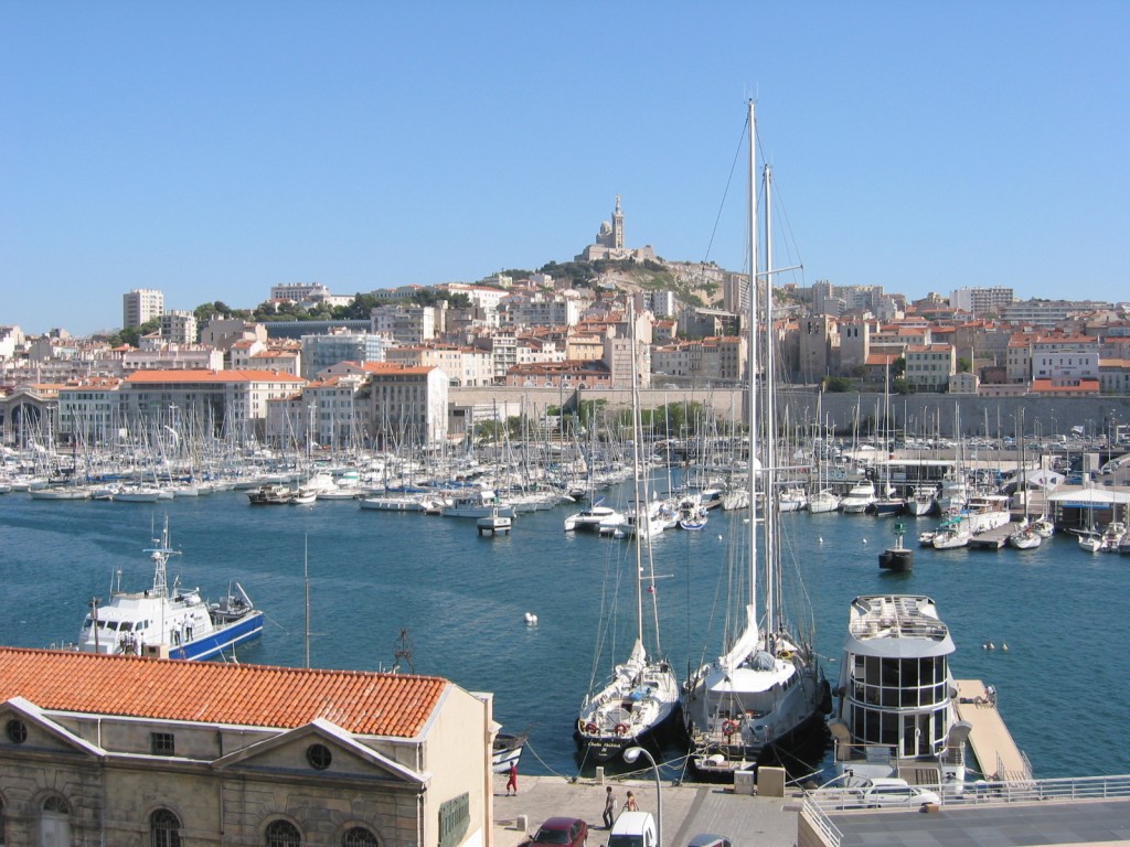 Vista de Marsella en el crucero temático por el Mediterráneo