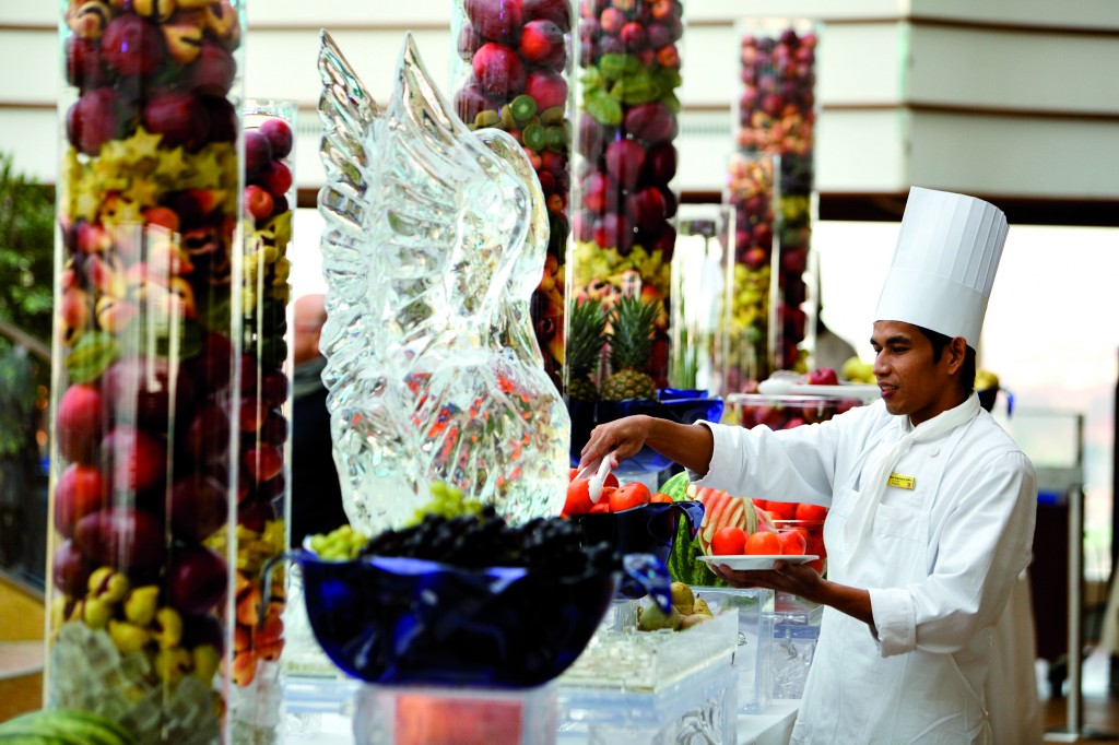 menús vegetarianos en los cruceros