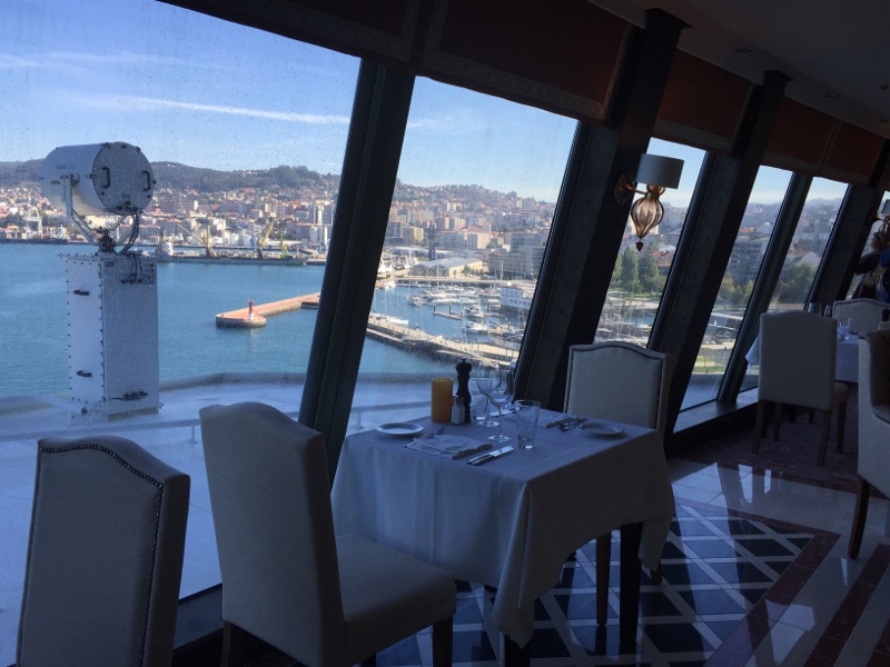 Fotos del Norwegian Epic: Vistas de la Ría de Vigo desde el Restaurante La Cucina