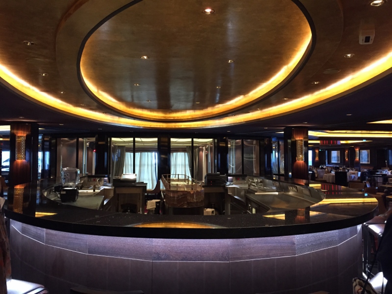 Semana del crucero con Norwegian Cruise Line. Restaurante Cagney del barco Epic