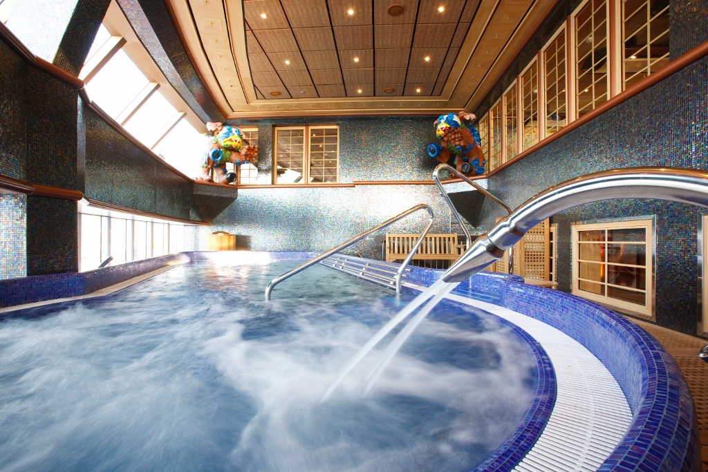 Vuelta al Mundo en los Crucero  con Costa Cruceros. Samsara Spa del Costa Luminosa