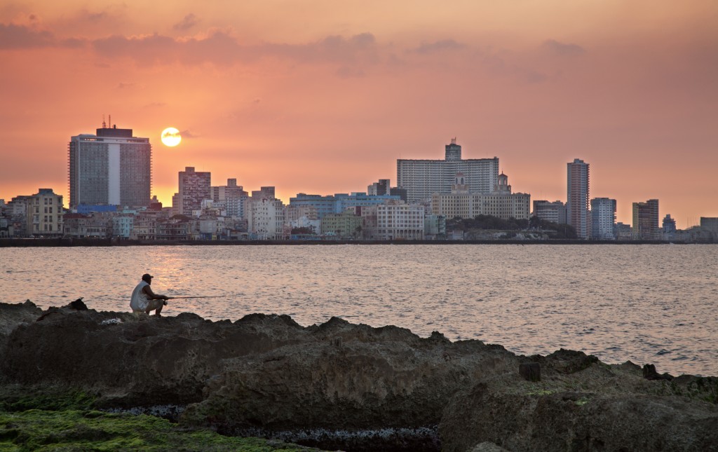 Crucero por el Caribe desde Barcelona. Vista del malecón en La Habana