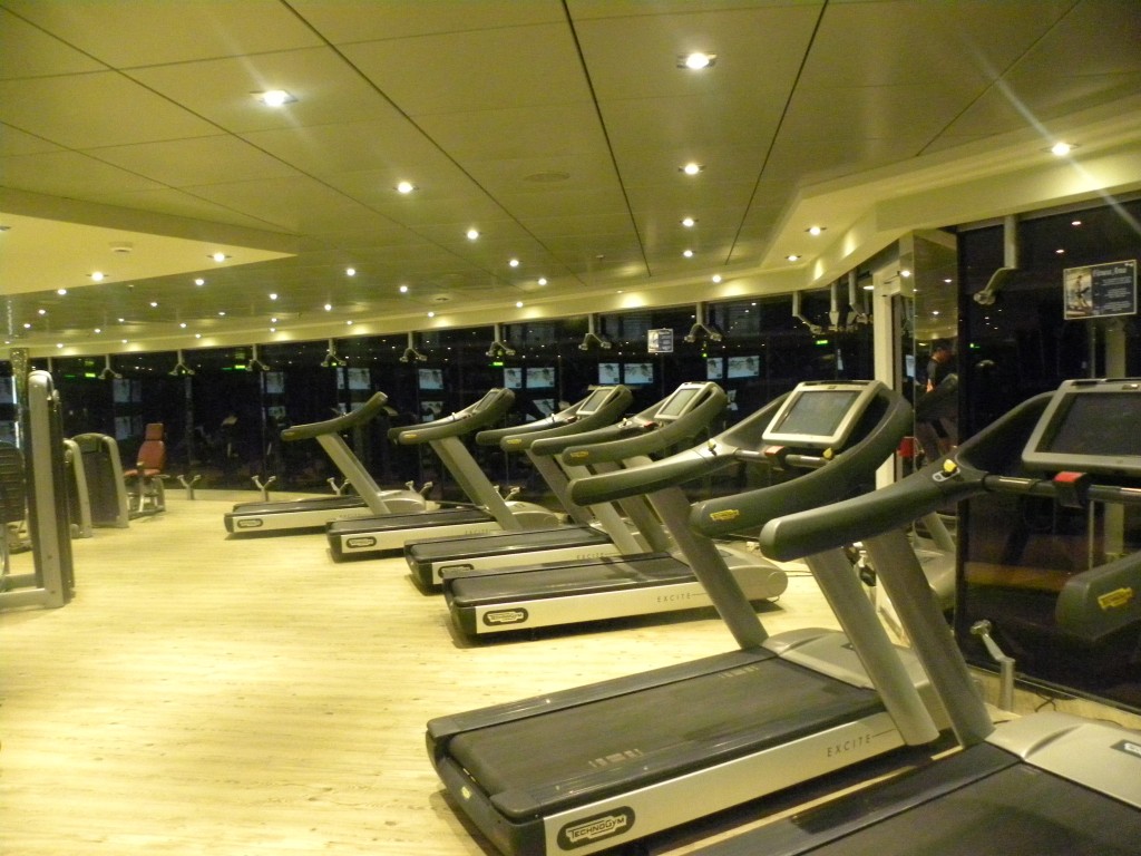 MSC Fantasia de MSC Cruceros en 2016 gimnasio vistas al mar