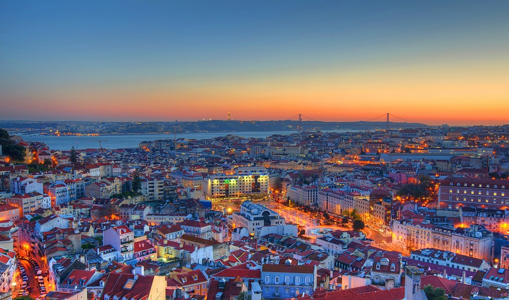 Lisboa, escala del Crucero por el Atlántico en abril de 2016