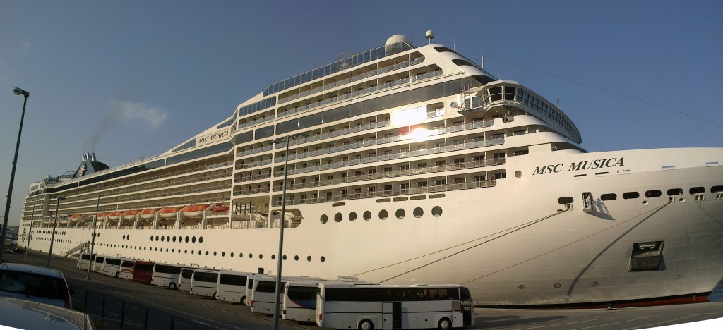MSC Musica, buque en el Crucero por el Báltico en 2016 