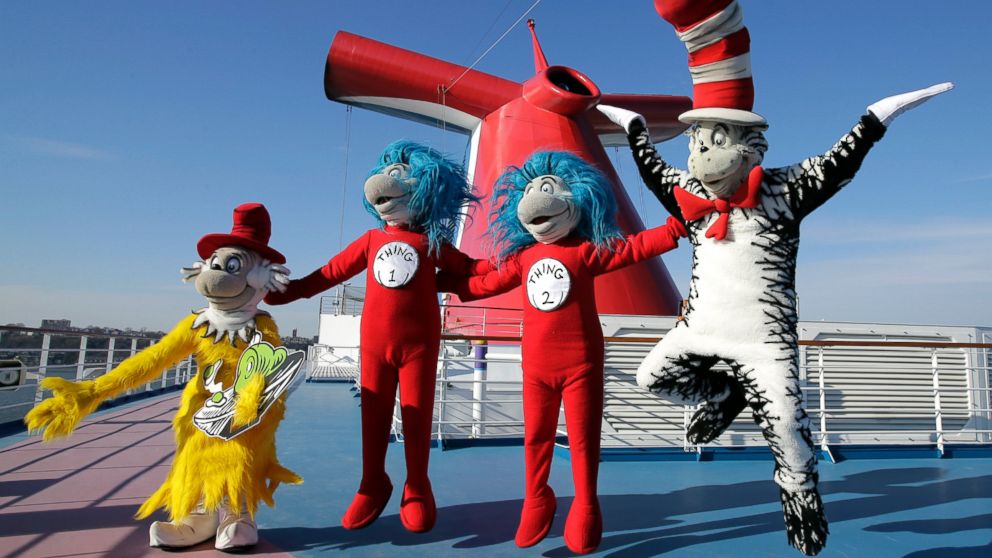 Los 5 mejores cruceros para hacer con niños Carnival Vista Dr. Seuss