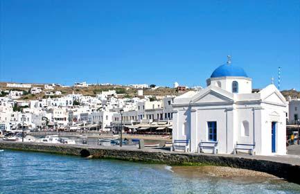 Crucero por las Islas Griegas desde Venecia en abril y mayo de 2016 Mikonos