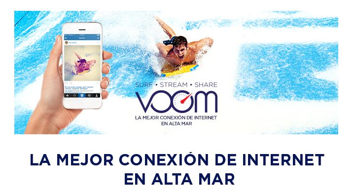 Internet en los cruceros: todas la novedades de 2016