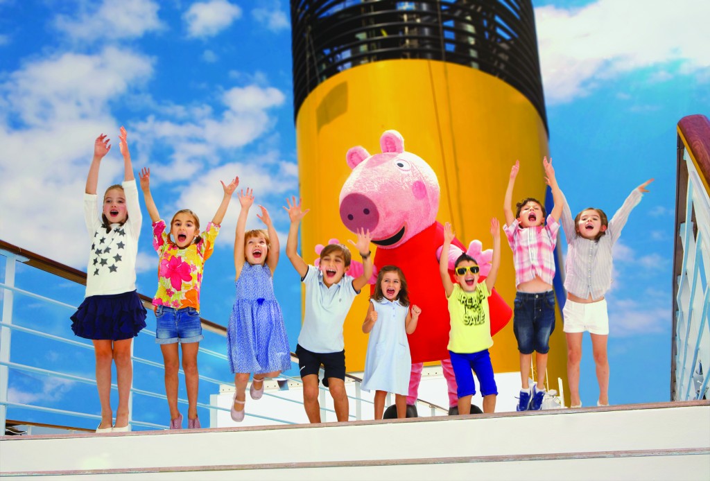 El crucero de Peppa Pig crucero con niños Costa Diadema Conviértete en crucerista