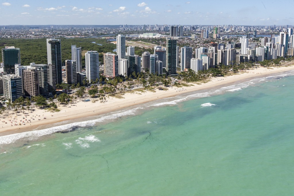 cruceros desde Río de Janeiro,la sede de los Juegos Olímpicos 2016. Vista de Recife