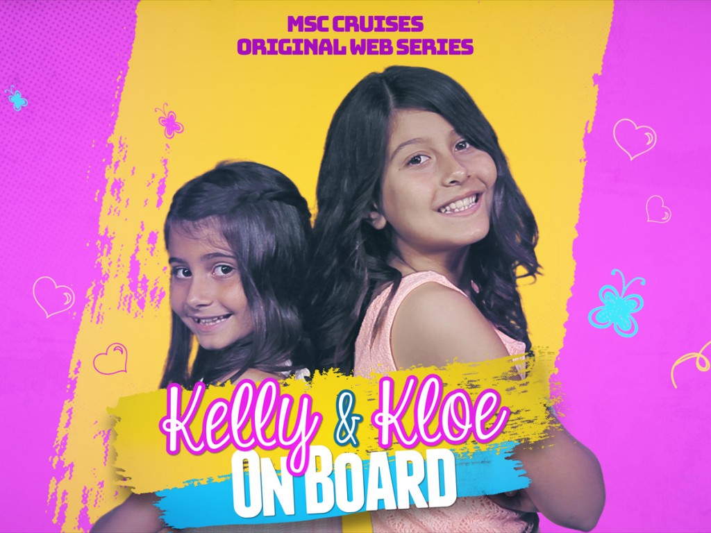 Kelly y Kloe a bordo cruceros con niños con MSC Cruceros