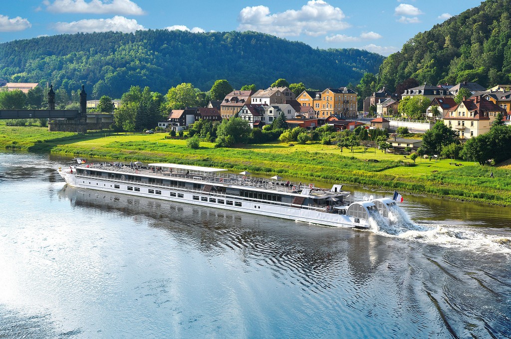 El MS Elbe Princesse es el Barco de Crucero Fluvial del Año