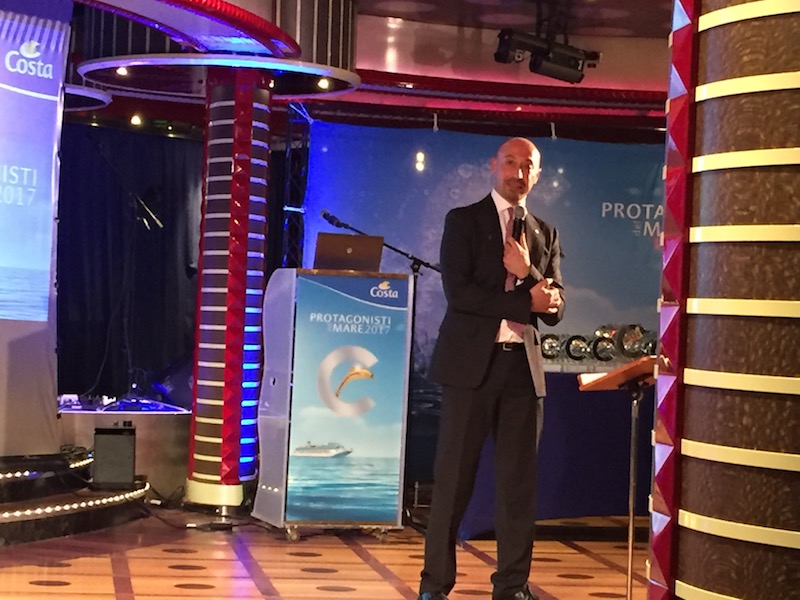 Gala Protagonisti del Mare 2017 Premio Miramar Cruises nominación mejor agencia online