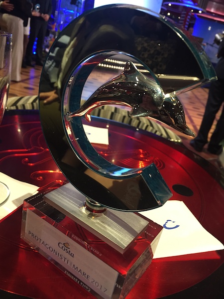Gala Protagonisti del Mare 2017 Premio Miramar Cruises nominación mejor agencia online