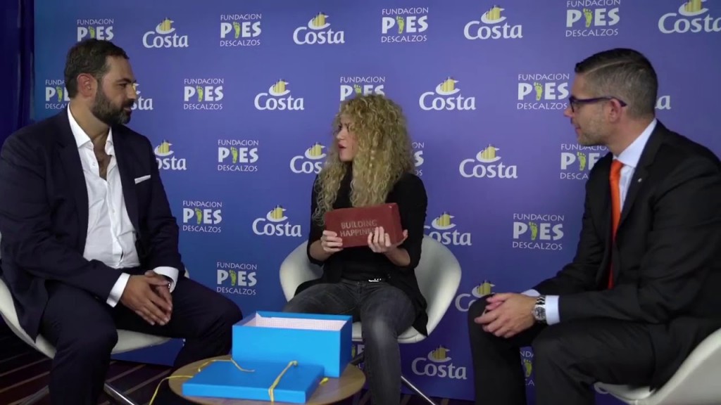 Shakira y Costa Cruceros construirán un colegio en Colombia