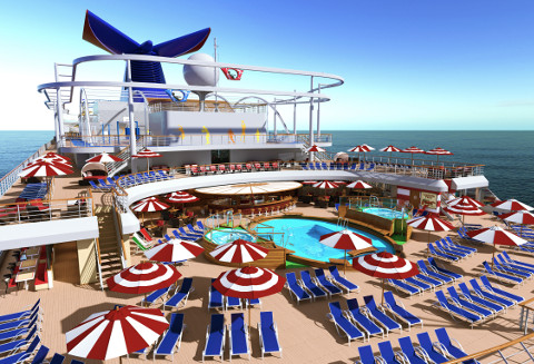 Todas las fotos del Carnival Horizon: el nuevo barco de Carnival Cruise Line para 2018