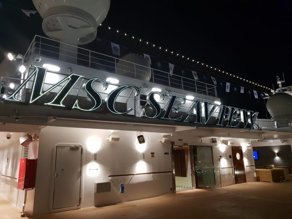 Todas las fotos del MSC Seaview: el nuevo barco de MSC Cruceros en el Mediterráneo