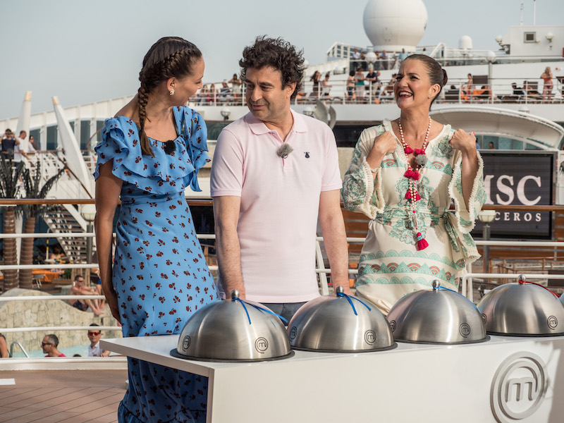 Masterchef Celebrity en el MSC Fantasia de MSC Cruceros