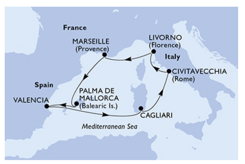 Nueva Ruta Por El Mediterr neo Para Este Invierno En MSC Orchestra De 